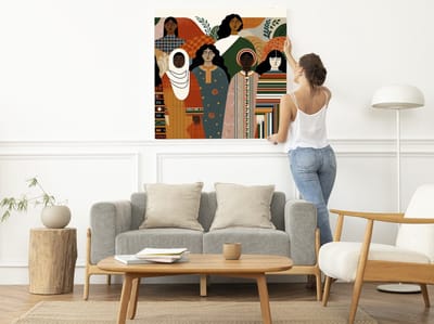 Kunstprint | Wanddecoratie | Dibond | 100 × 100 cm