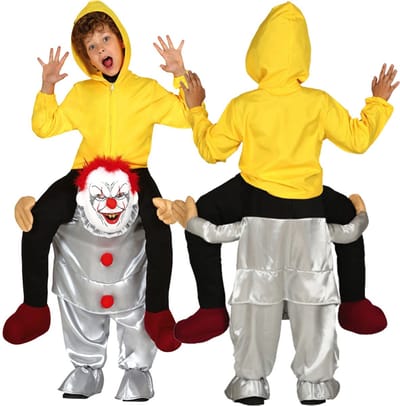 Fiestas Guirca - Let me go Clown IT (7-9 jaar) - Carnavalskleding - Carnaval - carnavalskleding 2027 - Carnaval kostuum