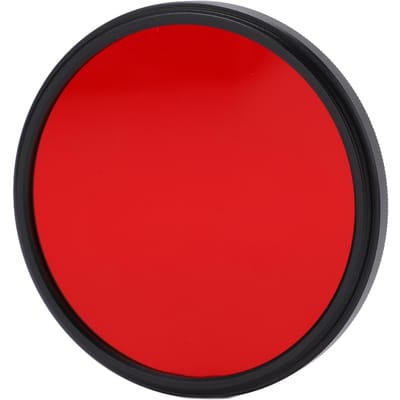 Schroefdraad Camera Lensfilter Volledig Rood Kleurfilter Optisch Glas voor Nikon Camera Lens 62mm 62mm red