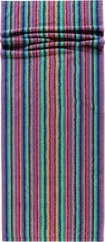 Cawo Lifestyle Streifen Saunahanddoek - Multi-84 70x180