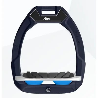 Veiligheidsstrijkers Paardrijden Hellend Grip Groen/Grijs/Blauw Flex-On Safe-On