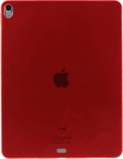 Peachy Flexibel TPU bescherming Cover hoes geschikt voor iPad Pro 12.9 2018 - rood case