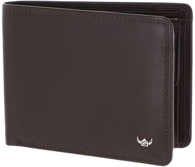 Golden Head Leren portemonnee Polo RFID Protect Scheintasche 1138 Dunkelbraun donkerbruin