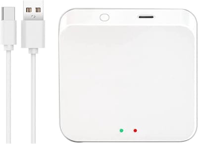 Smart Gateway Hub - Zigbee Hub Afstandsbediening - Huisautomatisering - Multi-mode Compatibel - 64x64x15mm - Wit