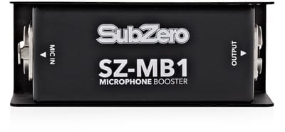 SubZero Enkelkanaals microfoonvoorversterker / booster
