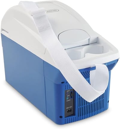 Elektrische Koelbox - Reisbox Auto - Dranken Koelen - Verwarmt tot 65°C - 8 Liter - Blauw