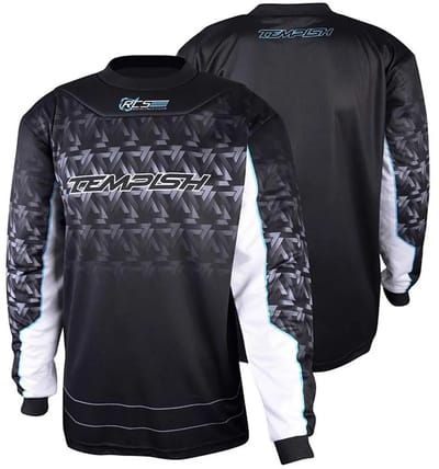 Tempish Sixth Lange Mouw Floorball Bescherming Zwart S Man