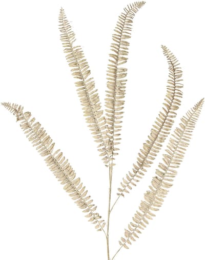 Kunstvaren vertakt wit crème kunstplanten L120cm