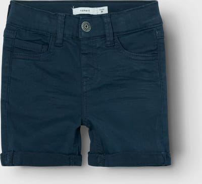 NAME IT NMMSILAS ISAK L TWI SHORTS 9587-MF TB Jongens Broek - Dark Sapphire - Maat 80