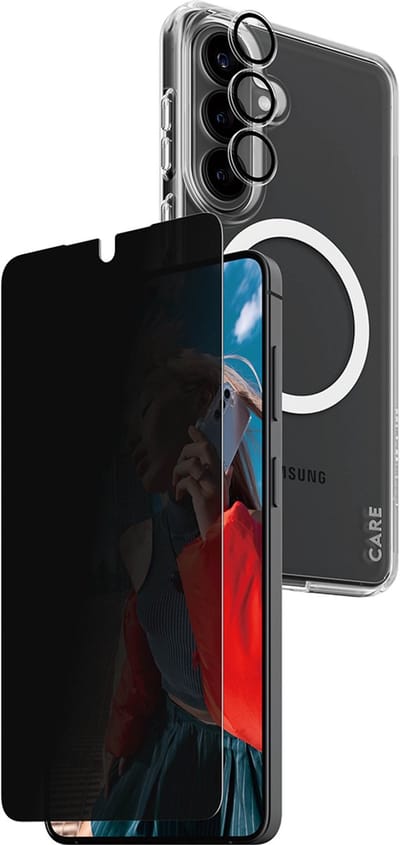 PanzerGlass® | CARE™ by PanzerGlass® Privacy 3-in-1 Bundle Samsung Galaxy S26+