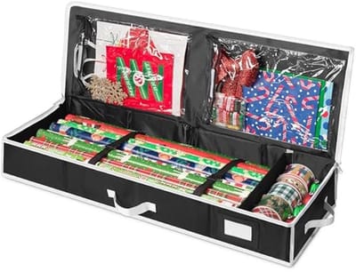 Handige Opbergorganizer voor Inpakpapier en Cadeauartikelen