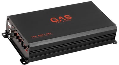 GAS Audio POWER TFP500124V 500W RMS 1-kanaals 24V mono / Vrachtwagen versterker / Monoblok / Compact