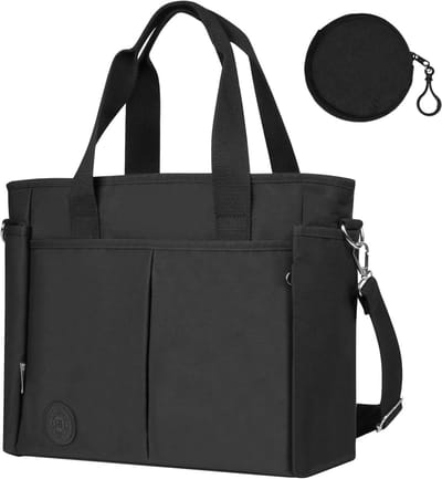 Multifunctionele Luiertas voor Ouders, Draagbare Shopping Bag met Verstelbare Bandjes, Ideaal voor Reizen en Dagelijkse Gebruik met Fopspeen Tas en Ruime Opbergruimte