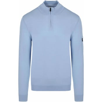 Suitable Race Half Zip Trui Lichtblauw - Maat XXL - Heren - Quarter zip - Schipperstrui met rits - Volwassen mannen