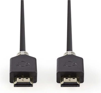 Nedis CVBP34000AT10 High Speed Hdmi-kabel Met Ethernet Hdmi-connector - Hdmi-connector 1,0 M Antraciet