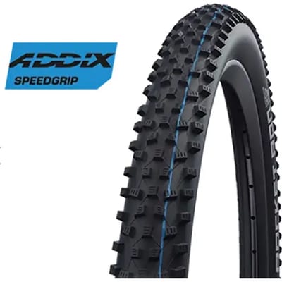 Vouwband Schwalbe Rocket Ron Addix SpeedGrip Super Ground 27.5 x 2.60 / 65-584 mm - zwart