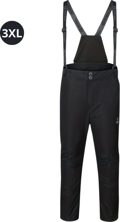 Nivard Skibroek - Skipak - Snowboard Broek - Winterbroek - Sneeuwbroek - Heren - Wintersport - Waterdicht - Zwart - Maat XXXL