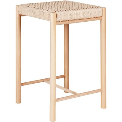 Populier baliestoel met natuurlijke rieten zitting House Nordic Abano
