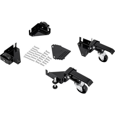 VEVOR Mobiele basis, 181,4 kg, verstelbaar van 241,3 x 241,3 mm tot oneindig, robuuste universele mobiele standaard met zwenkwielen voor houtbewerkingsapparatuur, lintzagen, elektrisch gereedschap en machines