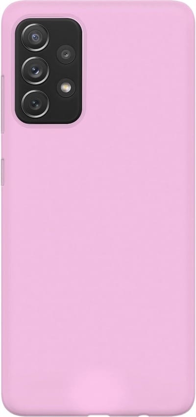 xoxo Wildhearts siliconen hoesje geschikt voor Samsung Galaxy A72 - Roze gekleurd hoesje - Pantone kleur - Backcover - verkrijgbaar in verschillende kleuren - Roze