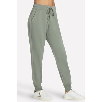 Skechers Skechluxe Elevate Dames Taupe Joggers