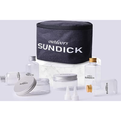 7 STuks Kruidenflesjes Set Reisformaat Zoutflesje BBQ Saus Container Anijs Flesje Opbergtas Set voor Kamperen Wandelen BBQ Zelfrijdend Reizen