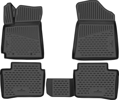 Walser Rubberen Voetmatten XTR geschikt voor Hyundai i10 III (AC3 - AI3) 09/2019-Vandaag