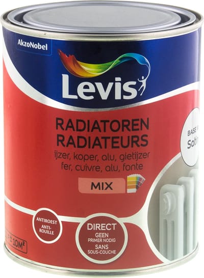 Levis Simply Refresh Radiatoren Satin - 7120 - Leliewit - 1L