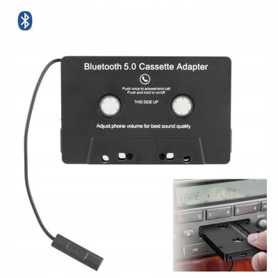 Cassettespeler - Bluetooth Cassette Adapter - Auto MP3 Cassette Converter - Met USB Oplaadkabel - Voor Auto's