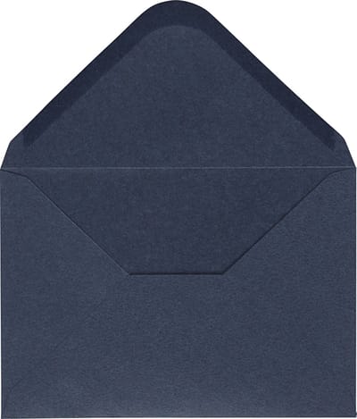 Enveloppen, afmeting envelop 11,5x16 cm, 110 gr, blauw, 10 stuk/ 1 doos