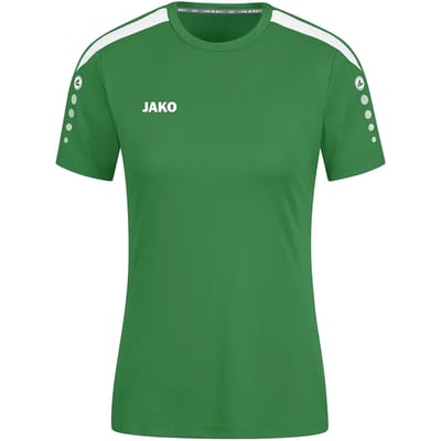 Jako Power Shirt Korte Mouw Dames - Groen | Maat: 34