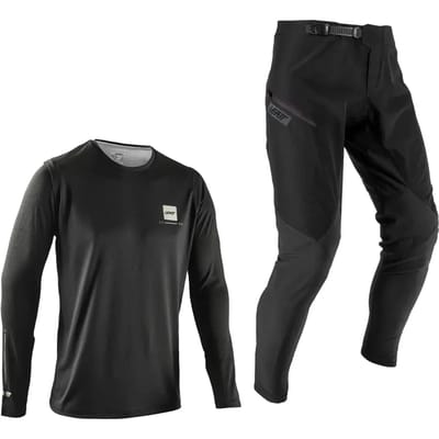 Leatt Gravity 1.0 T-shirt Met Lange Mouwen Zwart M Man