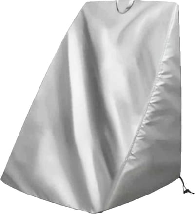 Tuinslang Haspelhoes - Waterslang Trolley Cover - Tuinonderhoud - Dubbellaags Waterdicht - 66 x 63 x 8 cm - Zilver