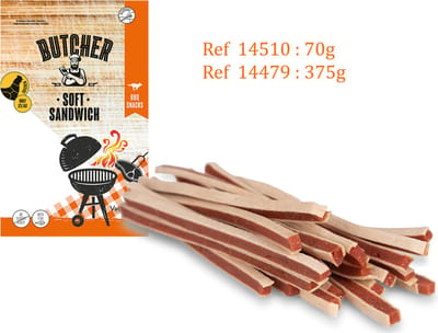 Butcher Hondensnack - chicken soft sandwich - 375g