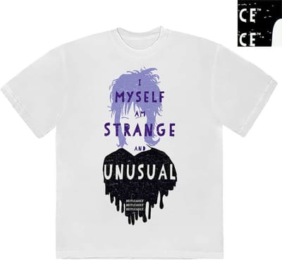 Beetlejuice - I Myself Heren T-shirt - S - Wit