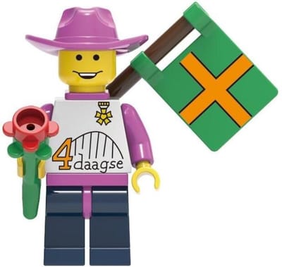 4daagse poppetje roze woensdag editie