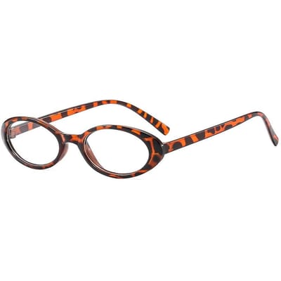 Nouvelles Lunettes Ovales Y2K Lunettes Rétro pour l'Extérieur Yeux de Chat Lunettes Unies Lunettes Étroites Lunettes Anti-Lumière Bleue