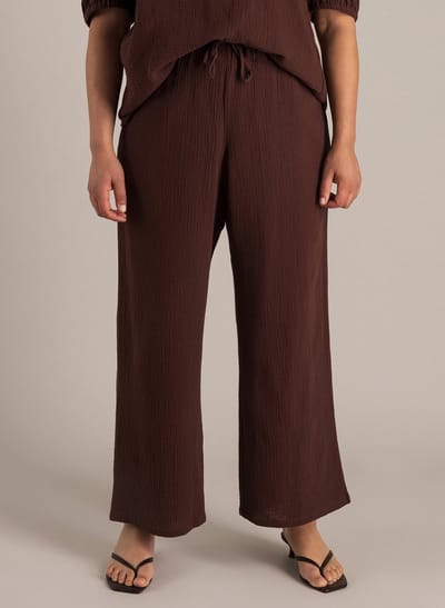 YEST CURVE Noeline Bottoms - Coffee Brown - maat 2(50)
