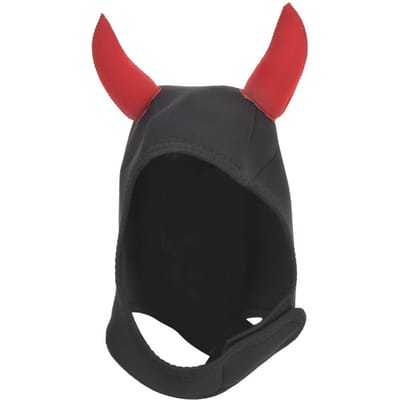 Neopreen Duik Vrij Duiken Dier Cartoon Hoed Pet Helm Kap Uitrustingkleine duivel rood rood