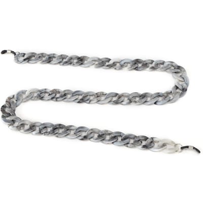 Chaîne de lunettes en acrylique Simple Élégant Lanière Cordon pour Lunettes de Soleil Accessoire de BijouterieMarron gray