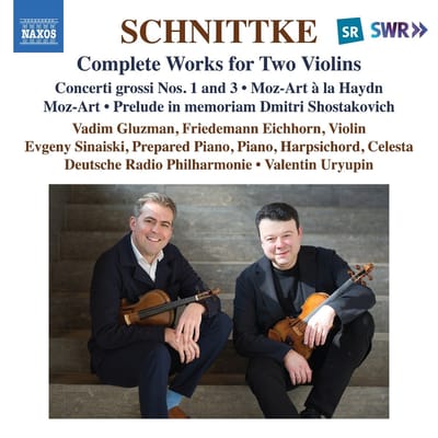 Vadim Gluzman, Friedemann Eichhorn, Evgeny Sinaiski, Deutsche Radio Philharmonie, Valentin Uryupin - Schnittke: Complete Works For Two Violins (CD)
