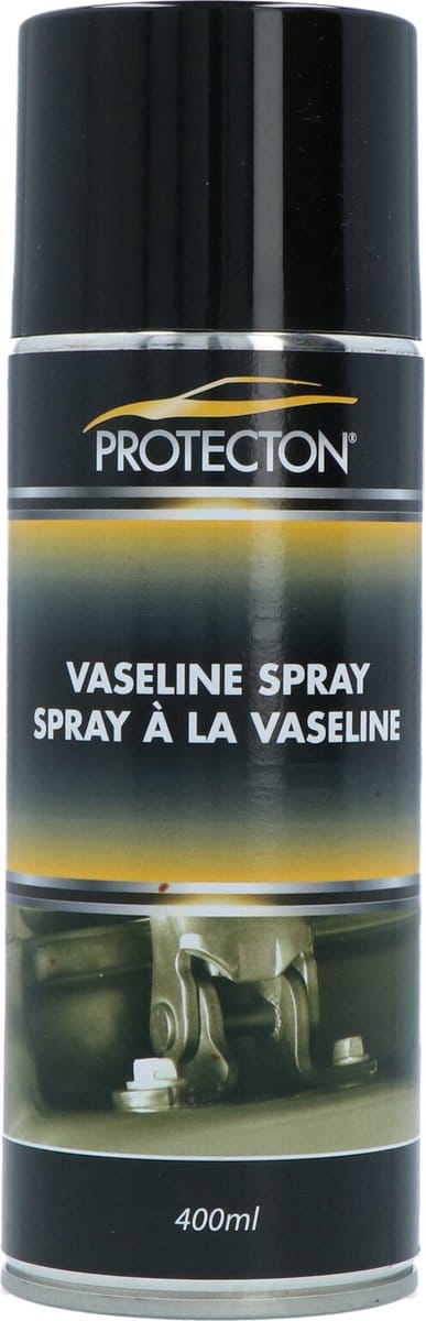 Protecton Vaselinespray - uitstekende smeer & beschermende eigenschappen – Corrosie werende werking – pH neutraal - Bestand tegen weersinvloeden – Bestand tegen temperaturen van – 30°C tot + 160°C - 400ml