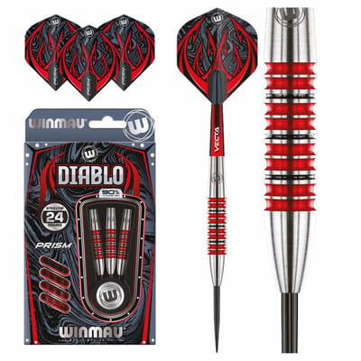Winmau Diablo Torpedo 90% - Dartpijlen