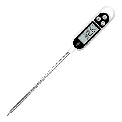 Professionele digitale keukenthermometer | Barbecue thermometer | Roestvrijstalen naald | Meet -50 tot 300°C | Eenheden: °C en °F