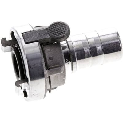25-D (31 mm) Gesmeed Aluminium Storz-koppeling 25 mm Slangpilaar Draaibaar met Vergrendeling voor Klemschaal Montage