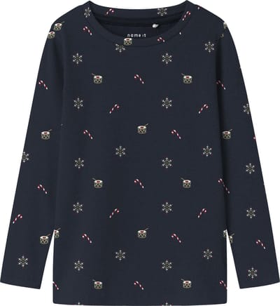 NAME IT - NMNROKO XSL LS TOP - Unisex - Lange mouwen shirts