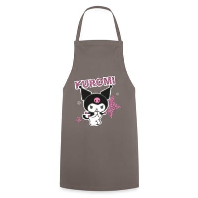 Kuromi Met Letters En Sterren In Leeuwstijl Keukenschort