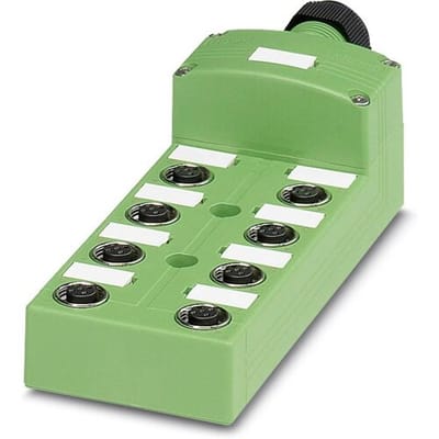 Phoenix Contact SACB-8/16-C SCO 1516894 Passieve sensor/actorbox M12-verdeler met metalen schroefdraad 1 stuk(s) Piece