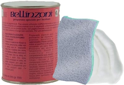 Transparante Wax - Polijstpasta Steen - Marmer Graniet - Herstelt Oude Glans - 350 Gram - Kleurloos