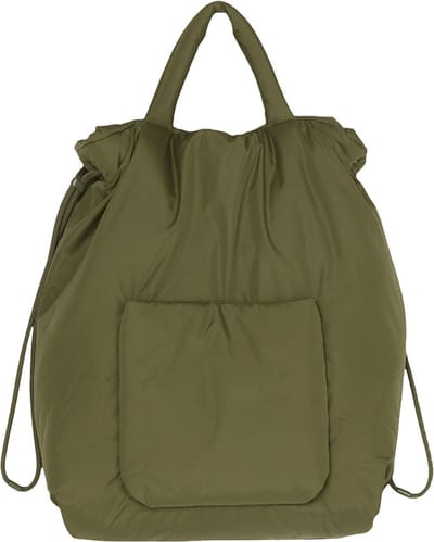 Marc O'Polo Schoudertas Kaija Shopper Wild Olive Olijfgroen